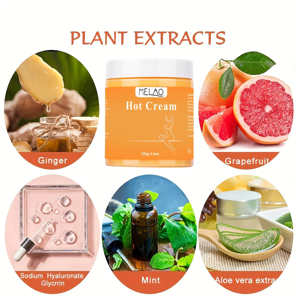 Revitalize Hot Cream Massage Gel