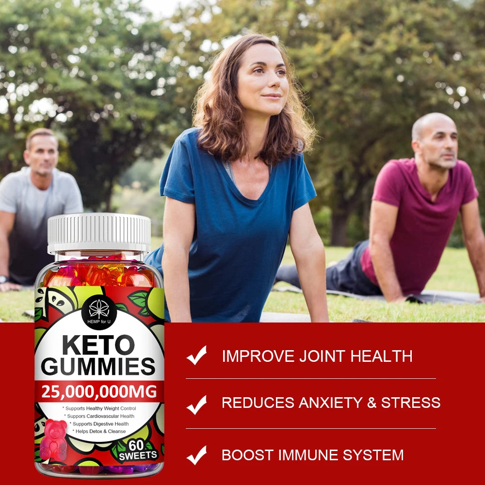 Keto Wellness Gummies for Stress Relief