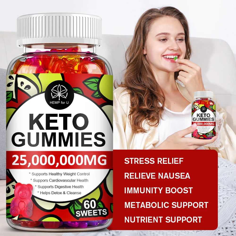 Keto Wellness Gummies for Stress Relief