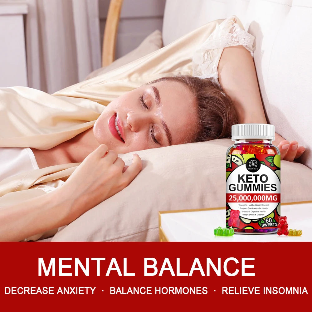 Keto Wellness Gummies for Stress Relief